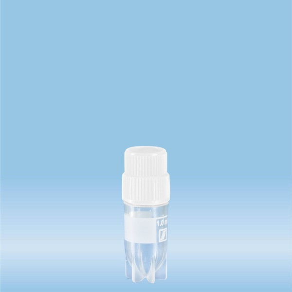 CryoPure Tubes 1 2 Ml QuickSeal Screw Cap White Cryopreservation