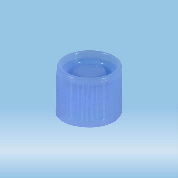 Screw Cap Blue Suitable For Tubes Mm Caps Reagent And