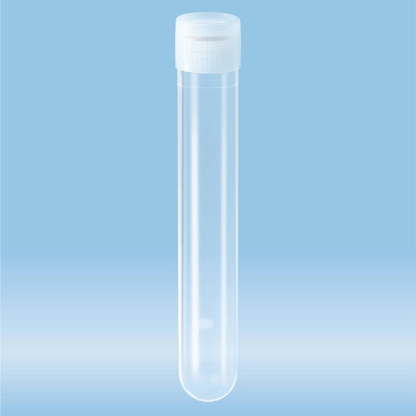 Screw cap tube, 13 ml, (LxØ): 101 x 16.5 mm, PP