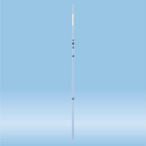 Demeter pipette, without tip, plugged, 1.1 ml, sterile, 25 piece(s)/bag