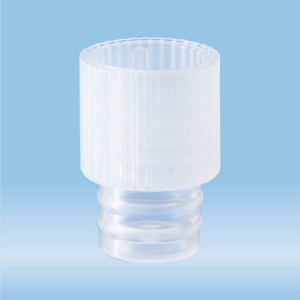 Push cap, natural, suitable for tubes Ø 10 and 11 mm