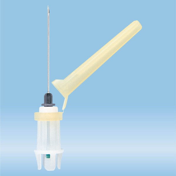 S-Monovette® safety needle, 22G x 1 1/2'', black, 1 piece(s)/blister