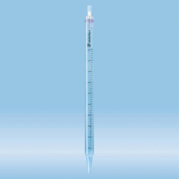 Serological pipette, with tip, plugged, 50 ml, sterile, non-pyrogenic/endotoxin-free, non-cytotoxic,