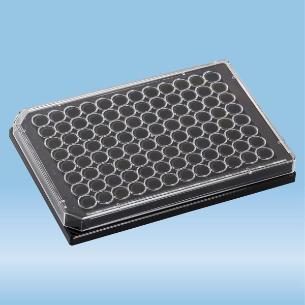 lumox® multiwell, Cell culture plate, with foil base, 96 well, 4 piece(s)