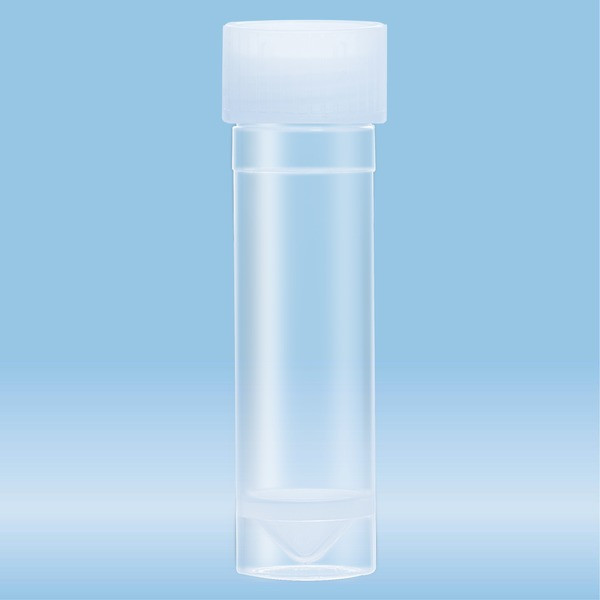 Screw cap tube, 5 ml, (LxØ) 57 x 15.3 mm, PP Tubes Reagent and