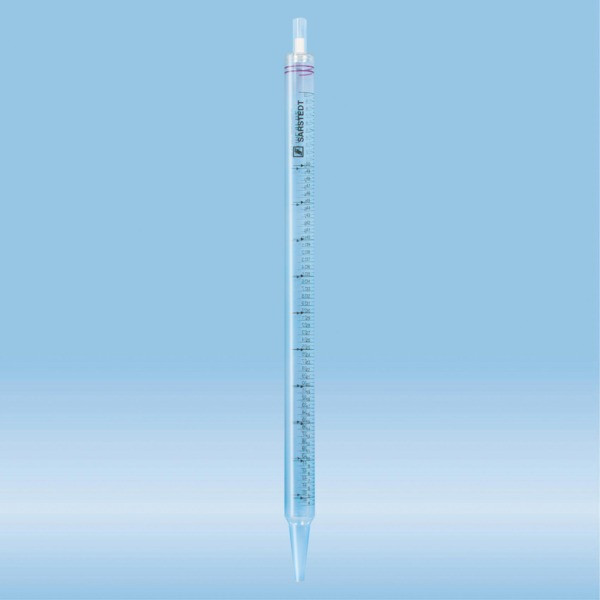Serological pipette, with tip, plugged, 50 ml, sterile, non-pyrogenic/endotoxin-free, non-cytotoxic,