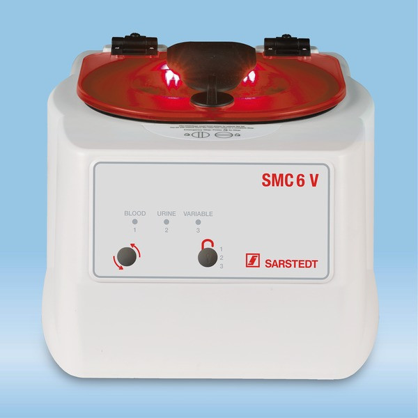Centrifuge, SMC 6 V, supply voltage: 115 V, swing-out rotor 6-fold