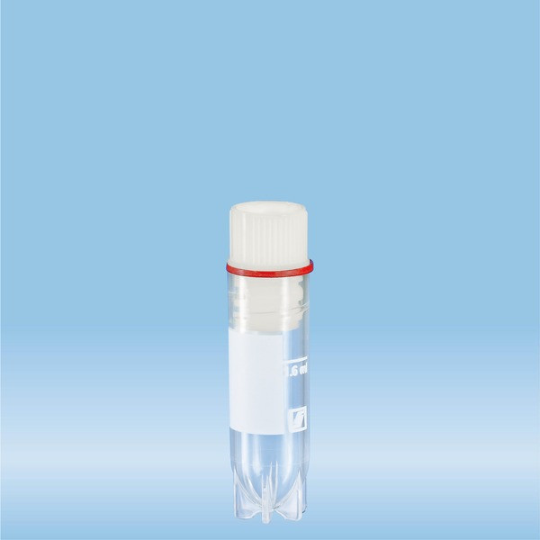 CryoPure tubes, 2 ml, QuickSeal screw cap, white
