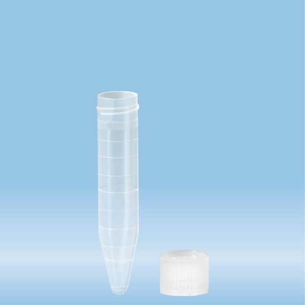 Screw cap tube, 5 ml, (LxØ): 75 x 16 mm, PP