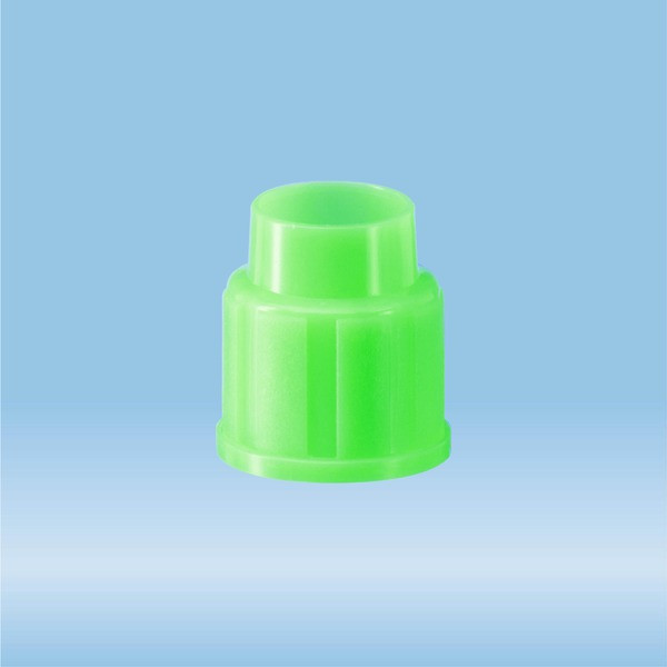 Colour-coded cap, green