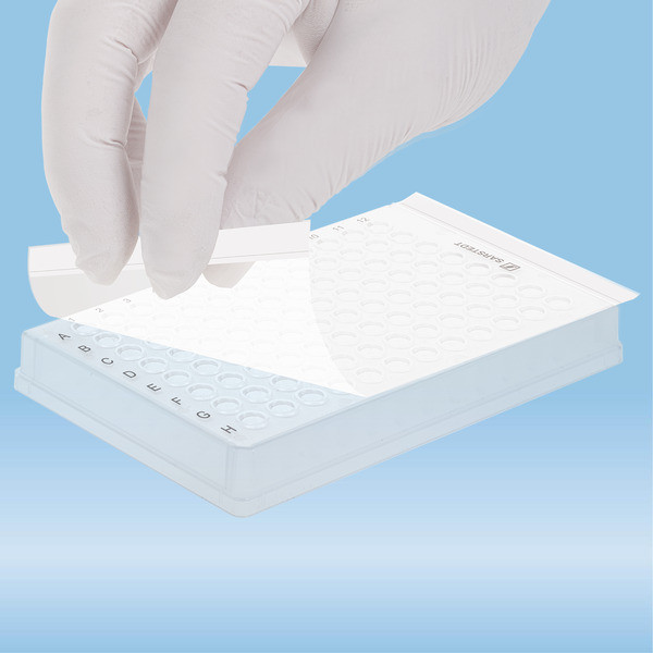 PCR film, free from DNase/RNase, material: PO, transparent