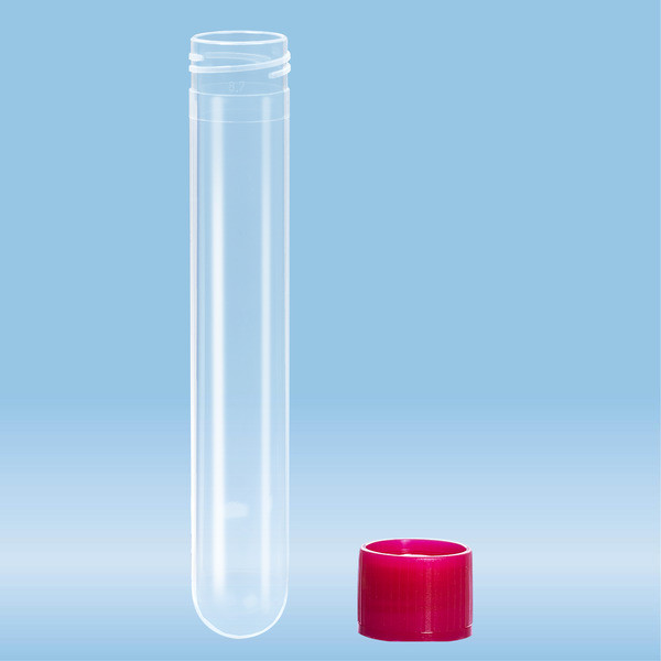 Screw cap tube, 13 ml, (LxØ): 101 x 16.5 mm, PP