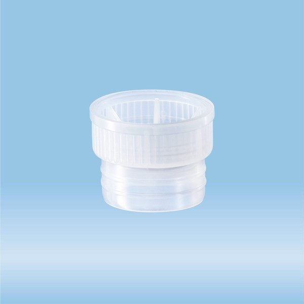 Push cap, natural, suitable for tubes Ø 21.5 mm