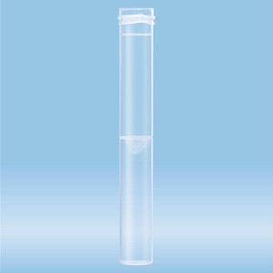 Screw cap tube, 3.5 ml, (LxØ): 92 x 13 mm, flat false bottom, PP, 100 piece(s)/bag