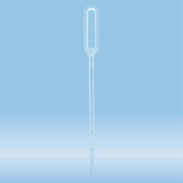 Transfer pipette, 3.5 ml, (LxW): 156 x 12.5 mm, LD-PE, transparent