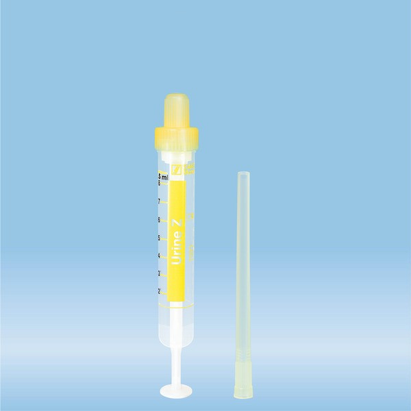 Urine Monovette®, 8.5 ml, cap yellow, (LxØ): 92 x 15 mm, 64 piece(s)/bag