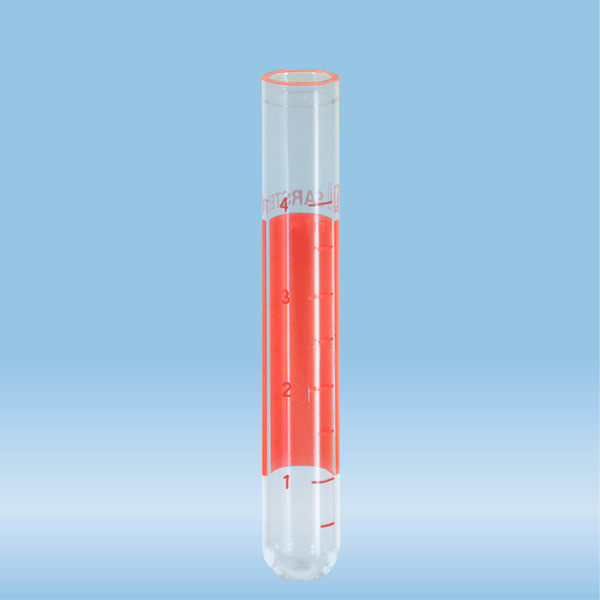 Tube, 5 ml, (LxØ): 75 x 12 mm, PS, with print