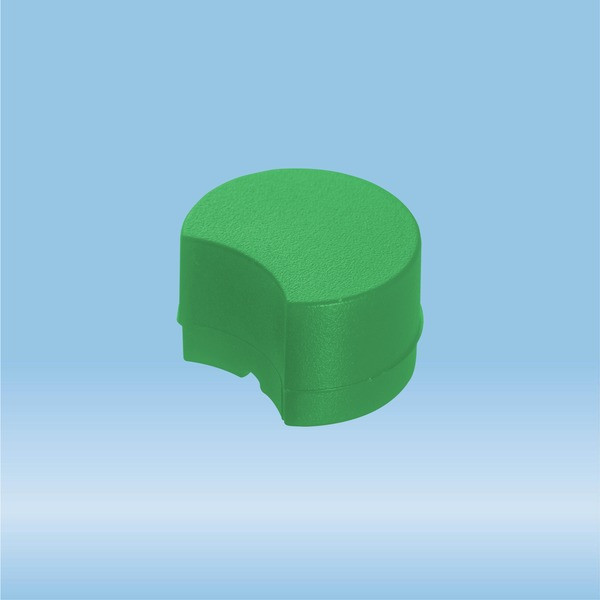 Colour-coded inserts, for CryoPure tubes, green