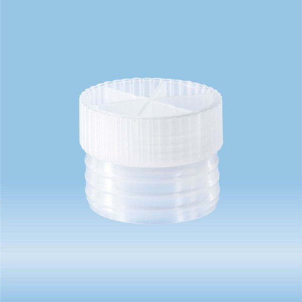 Push cap, natural, suitable for tubes Ø 24.8 mm