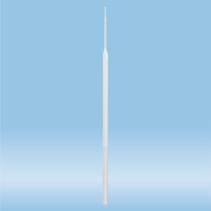 Inoculation loop, 1 µl, PS, white, sterile