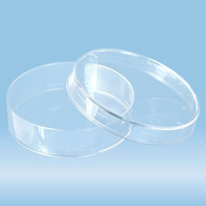 Petri dish, (ØxH): 60 x 15 mm, transparent, with ventilation cams