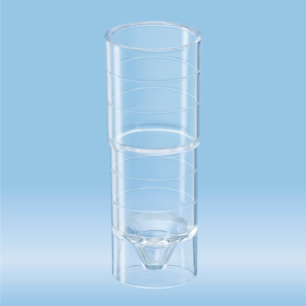 Sample tube, suitable for auto-analyzer, transparent
