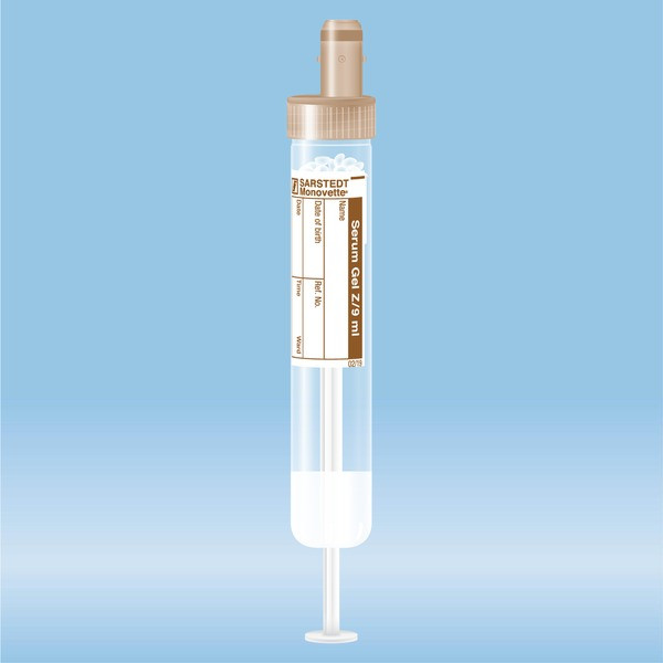 Sarstedt 02.1063 S-Shaped Sterile Single Seats 92 x 16 mm Pack of 50