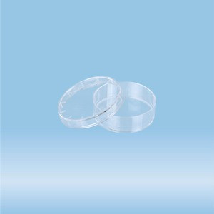 Petri dish, (ØxH): 35 x 10 mm, transparent, with ventilation cams