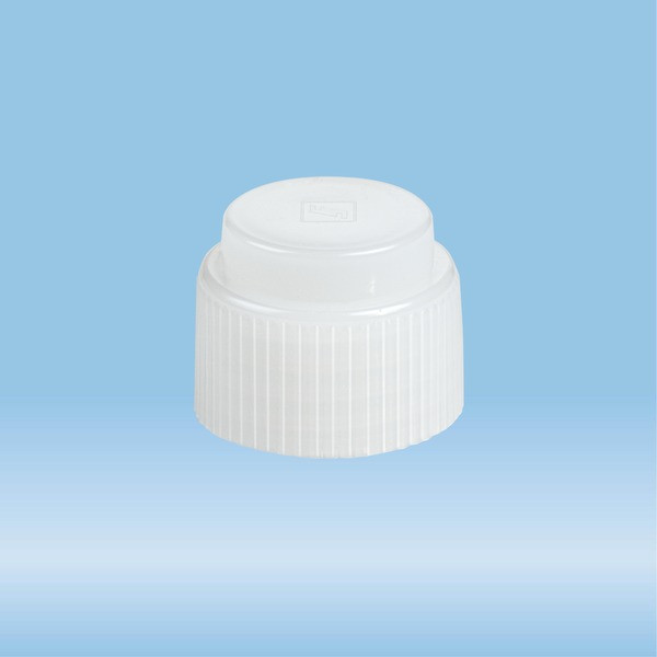 Screw cap, suitable for cold transport container