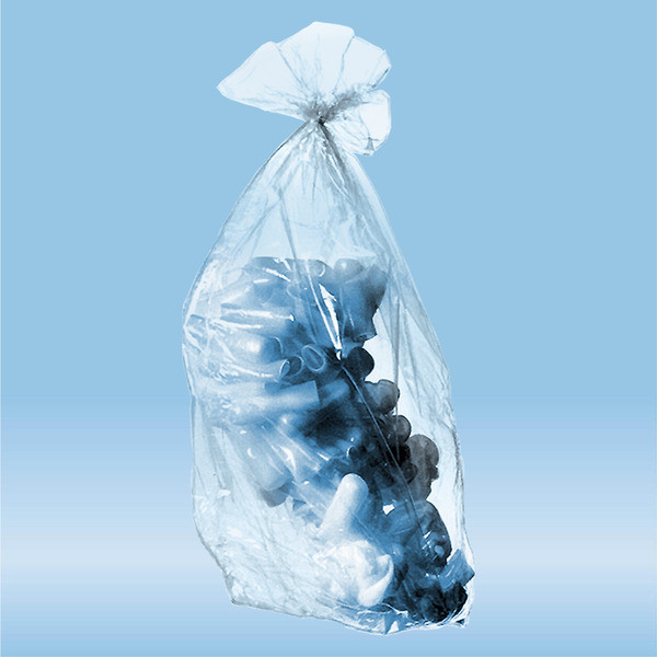 Disposal bags, 80 l, (LxW): 1,120 x 700 mm, PP, transparent, without print