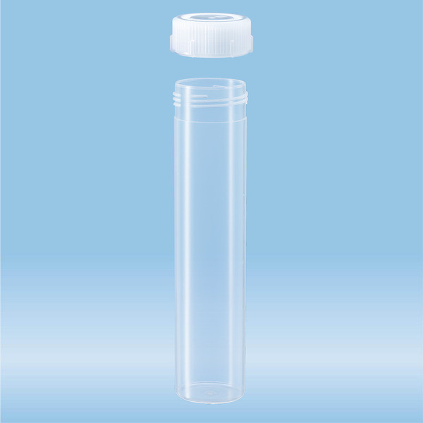Screw cap tube, 60 ml, (LxØ): 126 x 30 mm, PP