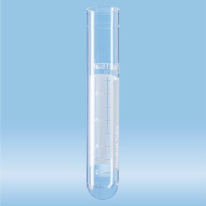 Tube, 10 ml, (LxØ): 95 x 16.8 mm, PS, with print