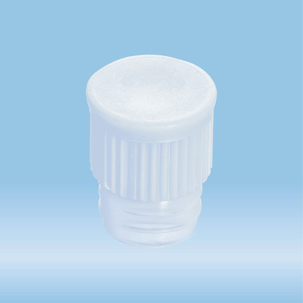 Push cap, natural, suitable for tubes Ø 15.7 mm