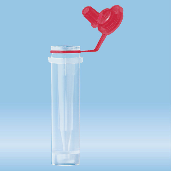 Microvette® CB 300 Serum CAT, 300 µl, cap red, push cap, flat base