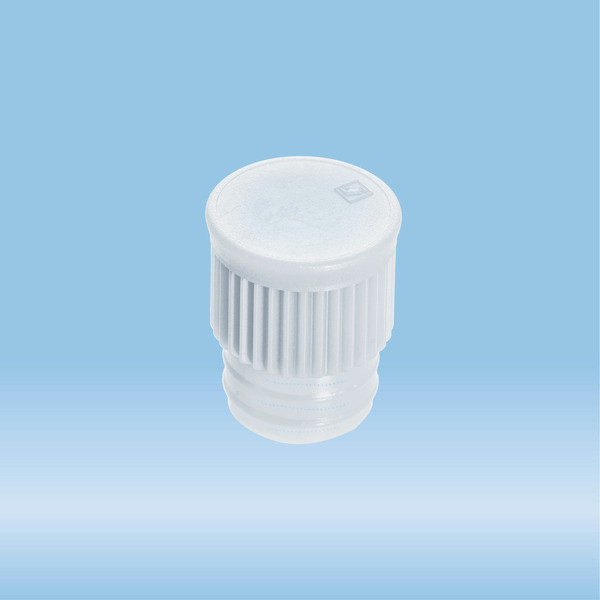 Push cap, transparent, suitable for tubes Ø 15.7 mm