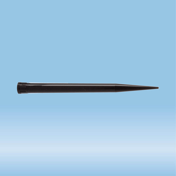 Pipette tip, 1,000 µl, black, 192 piece(s)/folding box