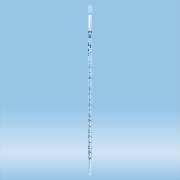 Serological pipette, with tip, plugged, 2 ml, sterile, 25 piece(s)/bag