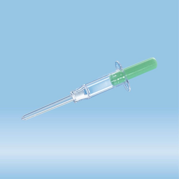 Minivette® POCT Lithium heparin LH, 20 µl, plunger green, colour code ISO, 200 piece(s)/bag