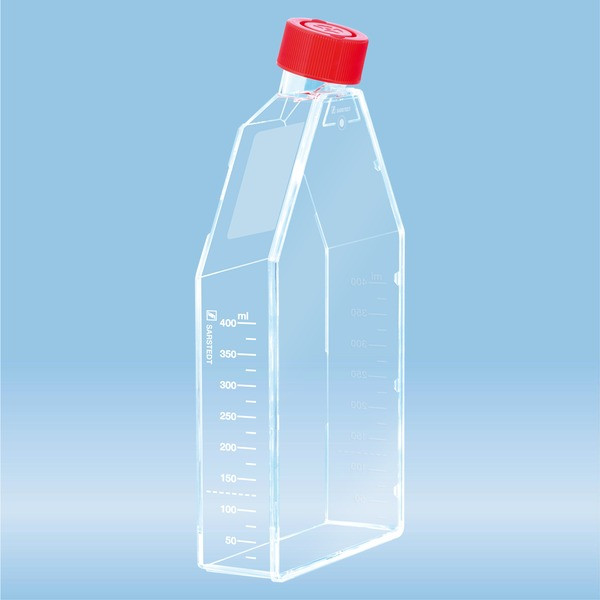 Cell culture flask, T-175, surface: Standard, 2-position screw cap