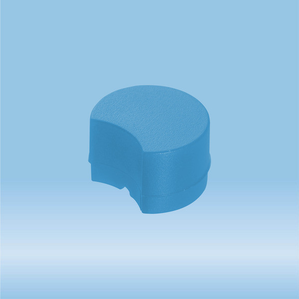 Colour-coded inserts, for CryoPure tubes, blue