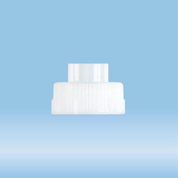 Screw cap, natural, suitable for mailing container 126 x 30 mm