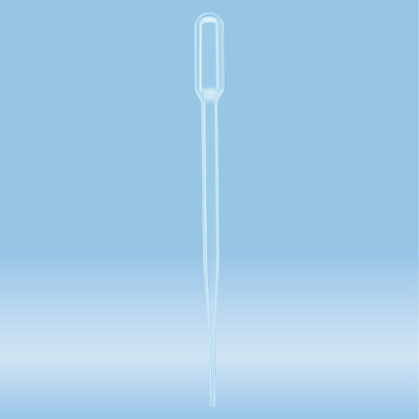 Transfer pipette, 2 ml, (LxW): 154 x 11 mm, LD-PE, transparent