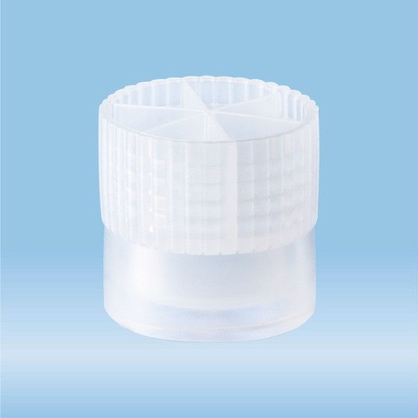 Cap, natural, suitable for tubes Ø 15.7 mm