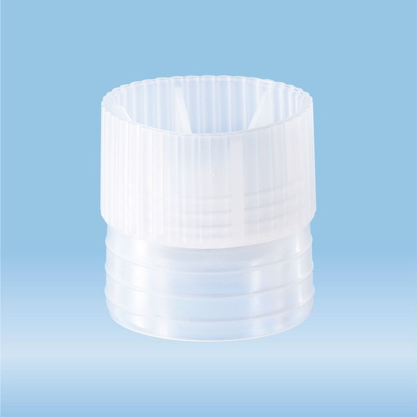 Push cap, natural, suitable for tubes Ø 23.5 mm