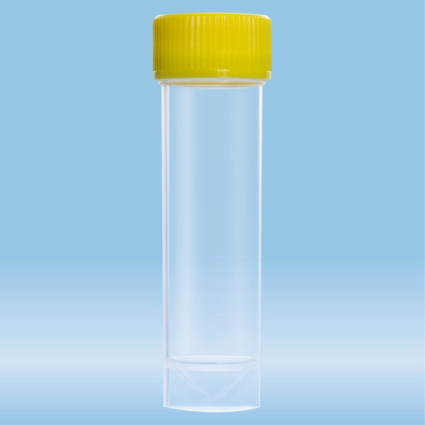 Screw cap tube, 25 ml, (LxØ): 90 x 25 mm, PP