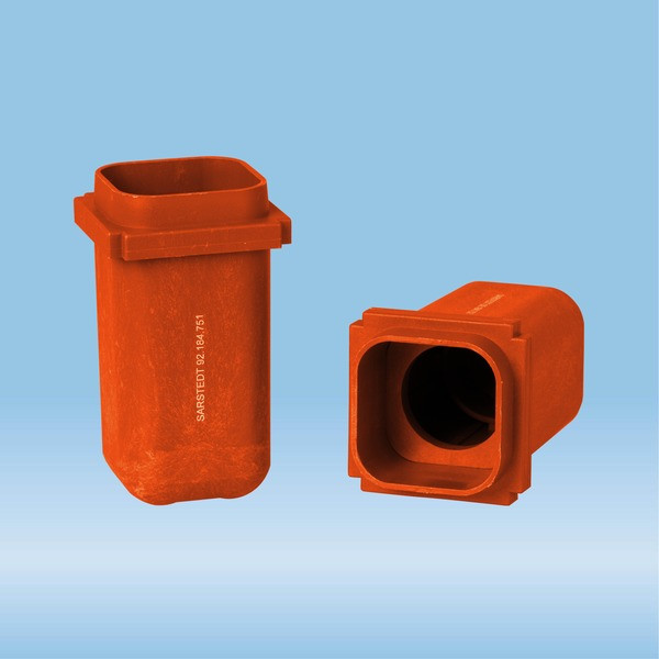 Tube holder, LC 24, red, for 50 ml centrifuge tubes