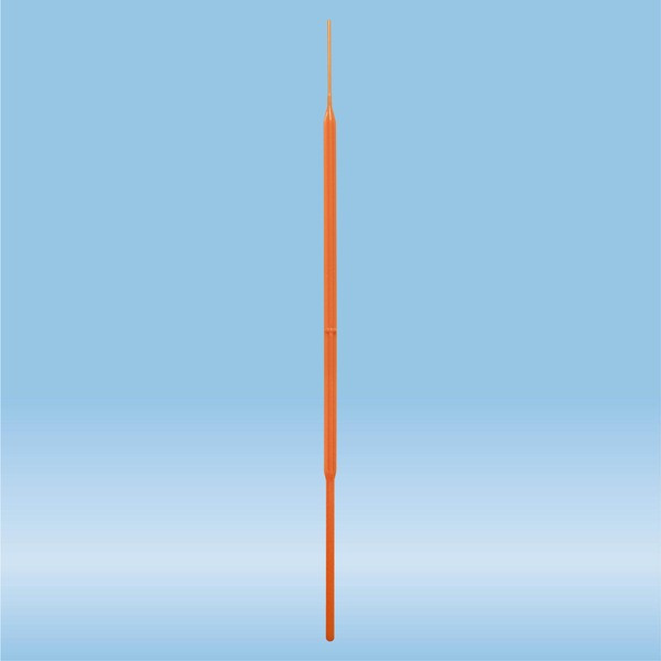 Inoculation needle, PS, orange, sterile