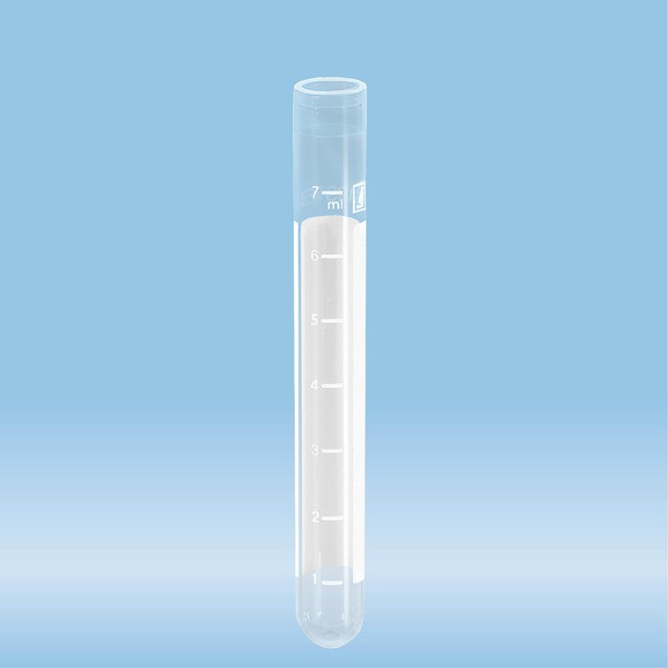 Tube, 8 ml, (LxØ): 100 x 13 mm, PS, with print