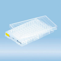 Cell culture plate, 96 well, surface: Cell+, flat base Cell culture plate, 96 well, surface: Cell+, flat base