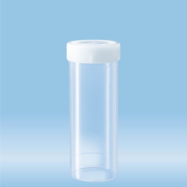 Screw cap tube, 120 ml, (LxØ): 114 x 44 mm, PP